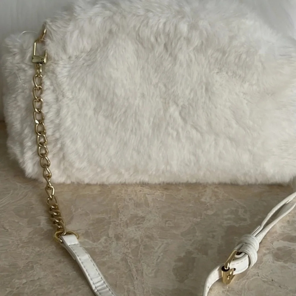 ISAAC MIZRAHI new york  faux fur NEW‎ bag - Picture 11 of 11